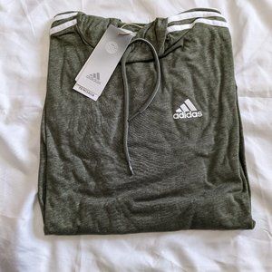 Adidas men's hoodie tee for men - Green - Size S